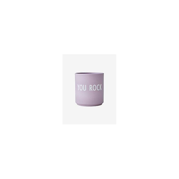 DESIGN LETTERS Favoritkop You Rock, Lavendel